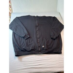 Berne Jacket Mens 6XL Black Hoodie Full Zip Thermal Lined Heavyweight jacket